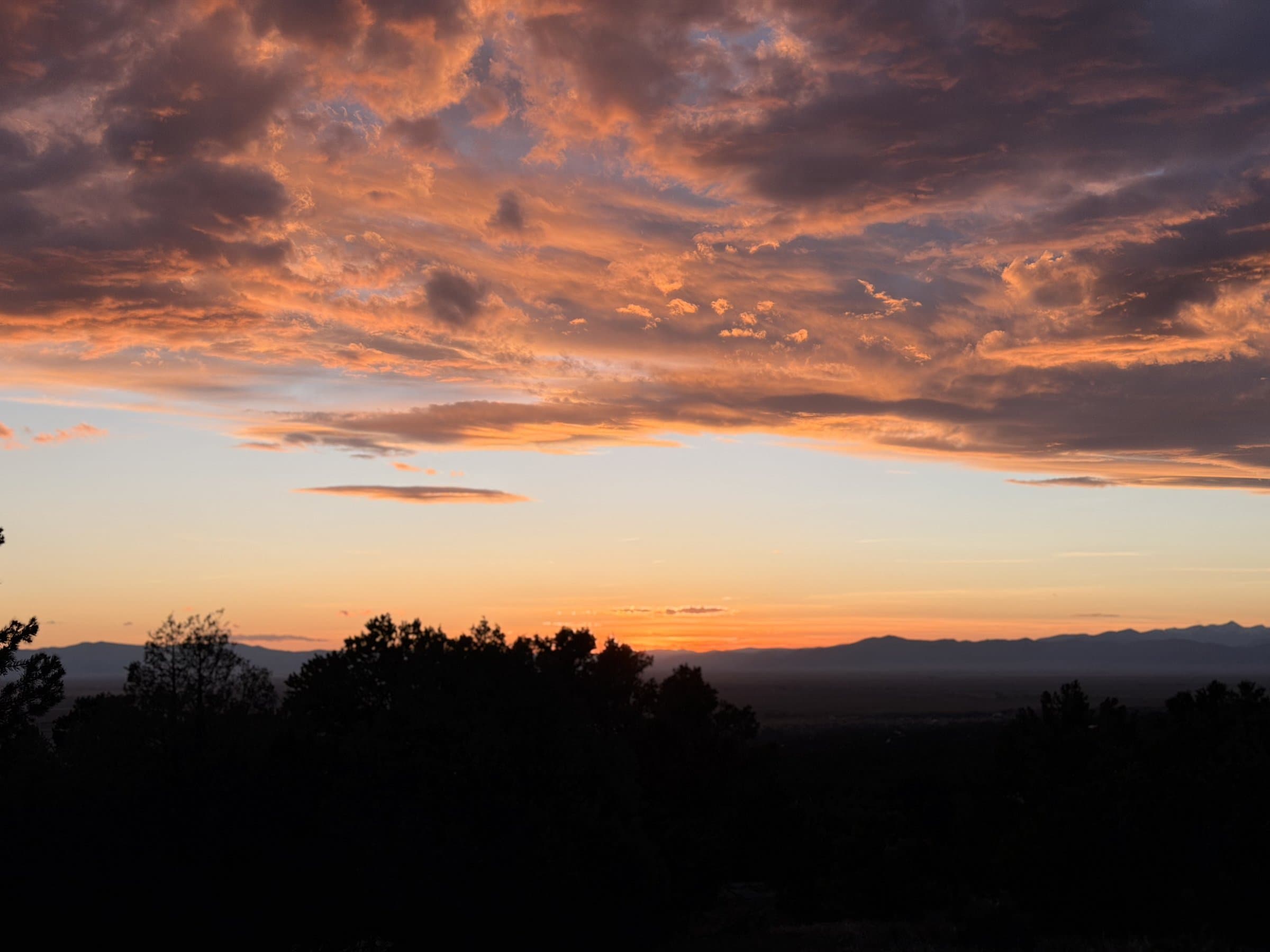 Crestone Colorado with Sangre de Cristo mountains in the background